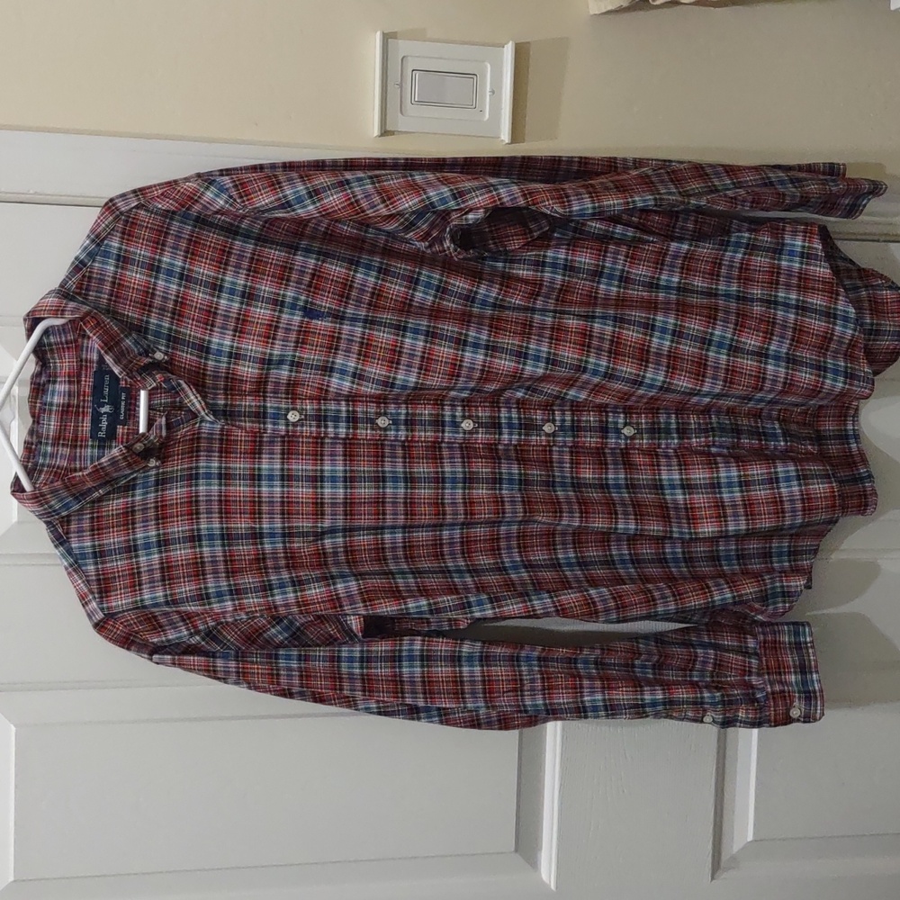 Men's plaid Ralph Lauren shirt size XXL Classic Fit